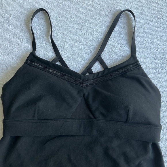 Lululemon Athletica Black Tank Top Sz 4 - Picture 8 of 11